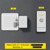 Type-C Rechargeable Wireless Control Light Switch Wireless Control Intelligent Design RF Version Switch Automatic Operation