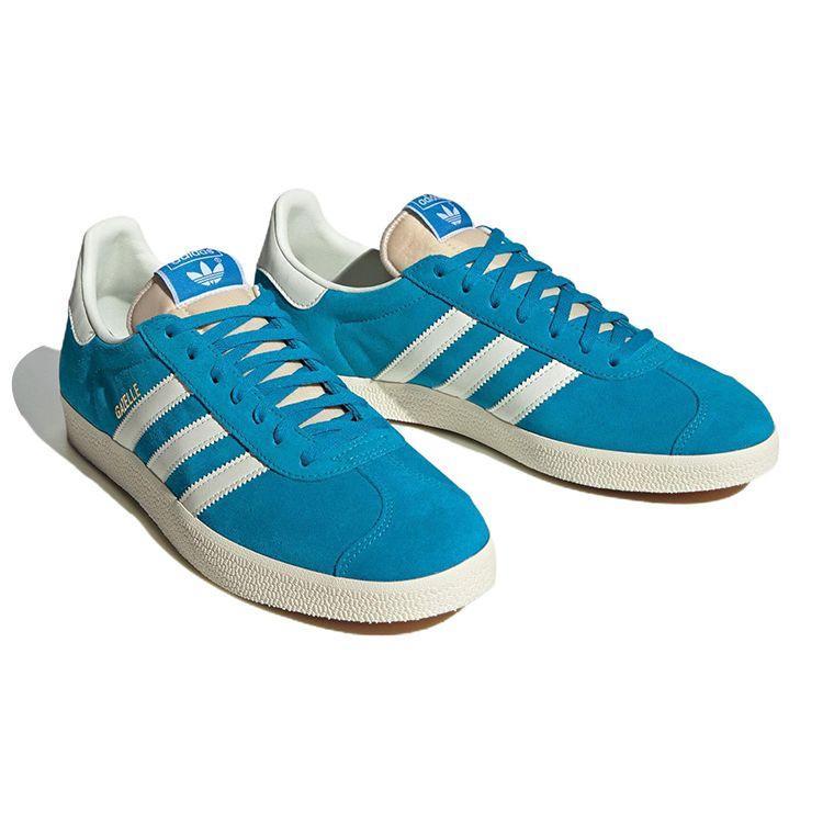 Adidas Gazelle Bold Aqua Unisex Sneakers Blue Off-White Cream-White GY7337