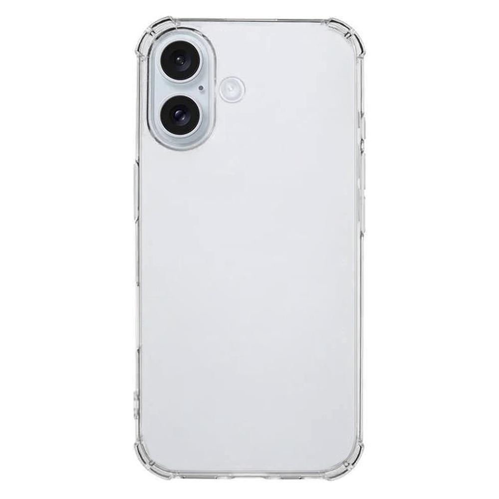KALEBOL For iPhone 16 Case 1.5mm TPU Airbag Corners Clear Phone Cover