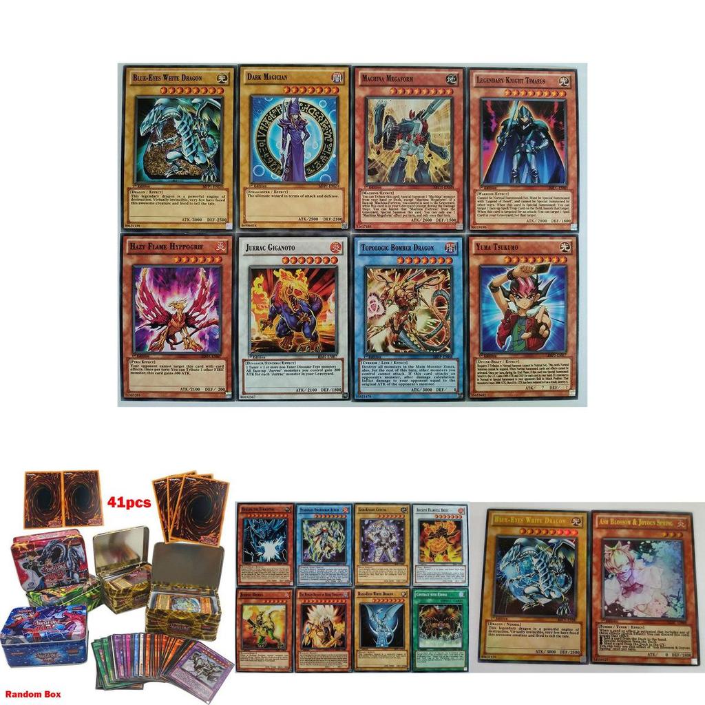 Lebendige Eisenbox Yugioh Spielkarten zum Spielen für Familienspaß und Sammler