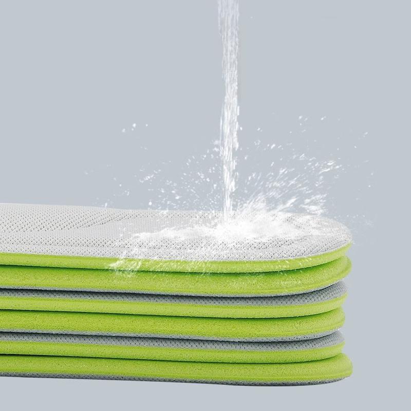 2/12 buc. Branțuri ortopedice din spumă cu memorie unisex, branț dezodorizant, pantofi sport, absoarbe transpirația moale, accesorii antibacteriene pentru pantofi