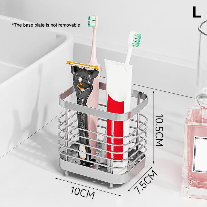Toothbrush Holders For Bathroom Stainless Steel Electric Toothbrush Holder Wall Mounted Shower Toothbrush Toothpaste Holder S