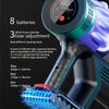 550W Cordless Vacuum Cleaner, 35kPa Suction, Perfect for Carpet and Pet Hair