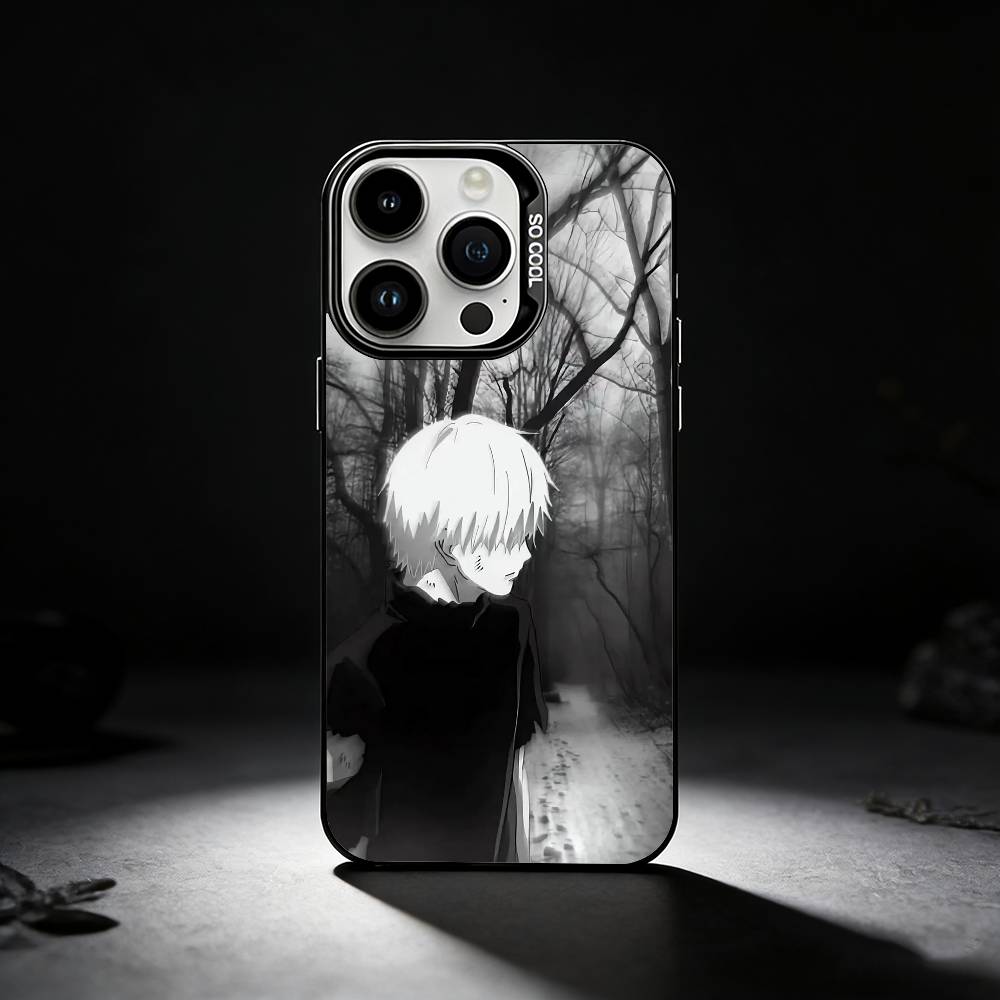 

Чехол для телефона Tokyo Ghoul для iPhone 17,16,15,14,13,12,11 Plus,Pro Max,XS,Цветной серебристый чехол для телефона iPhone17air