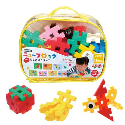 Gakken New Block Starter Bag and 83716 (Ages 1.5 Up)