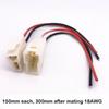 1/5/10Set 6.3mm 1P-8P Automobile Harness Connector 15cm High Current Equipment Cable Male Female Plug Butt Joint 0.75mm2 18AWG