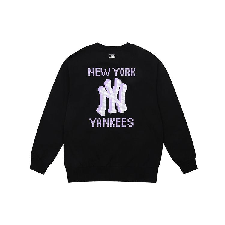 New MLB New York Yankees Sweatshirts Men's Black 31MTG2111-50L