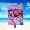 1pc Comfortable Home Print Throw Blanket, Kpop Demon Hunters Blanket For Bed and Sofa Use, Special Present For Family