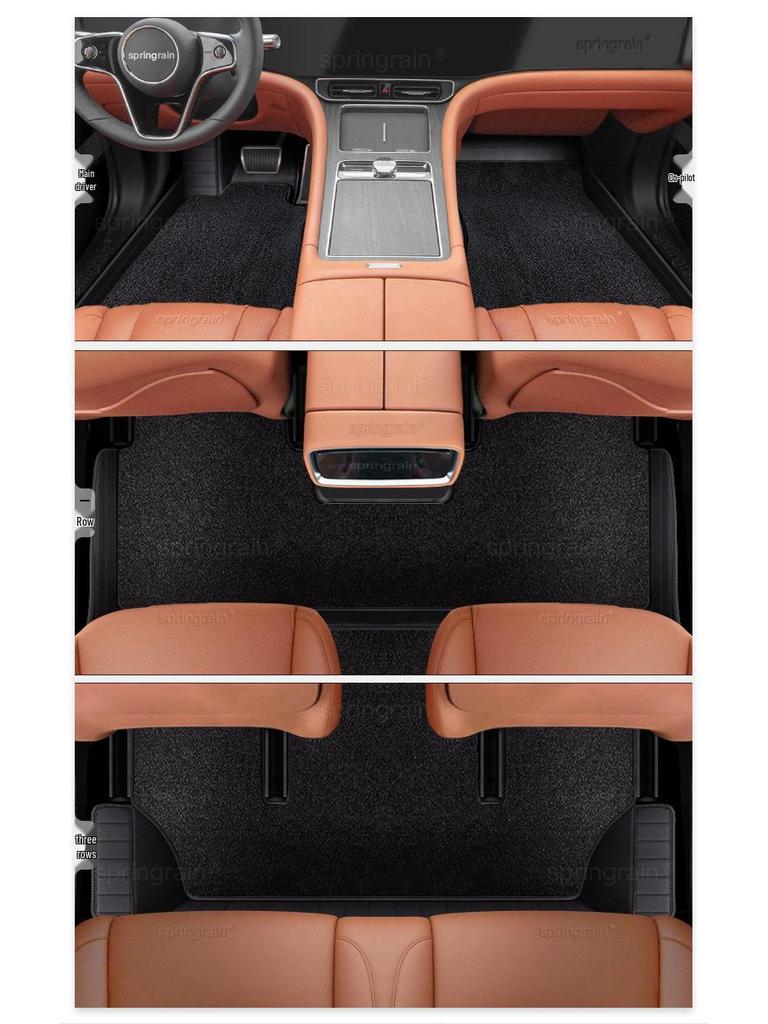 AITO M5 Ultra M7 Pro M8 Max M9 Electric Leather Car Floor Mats