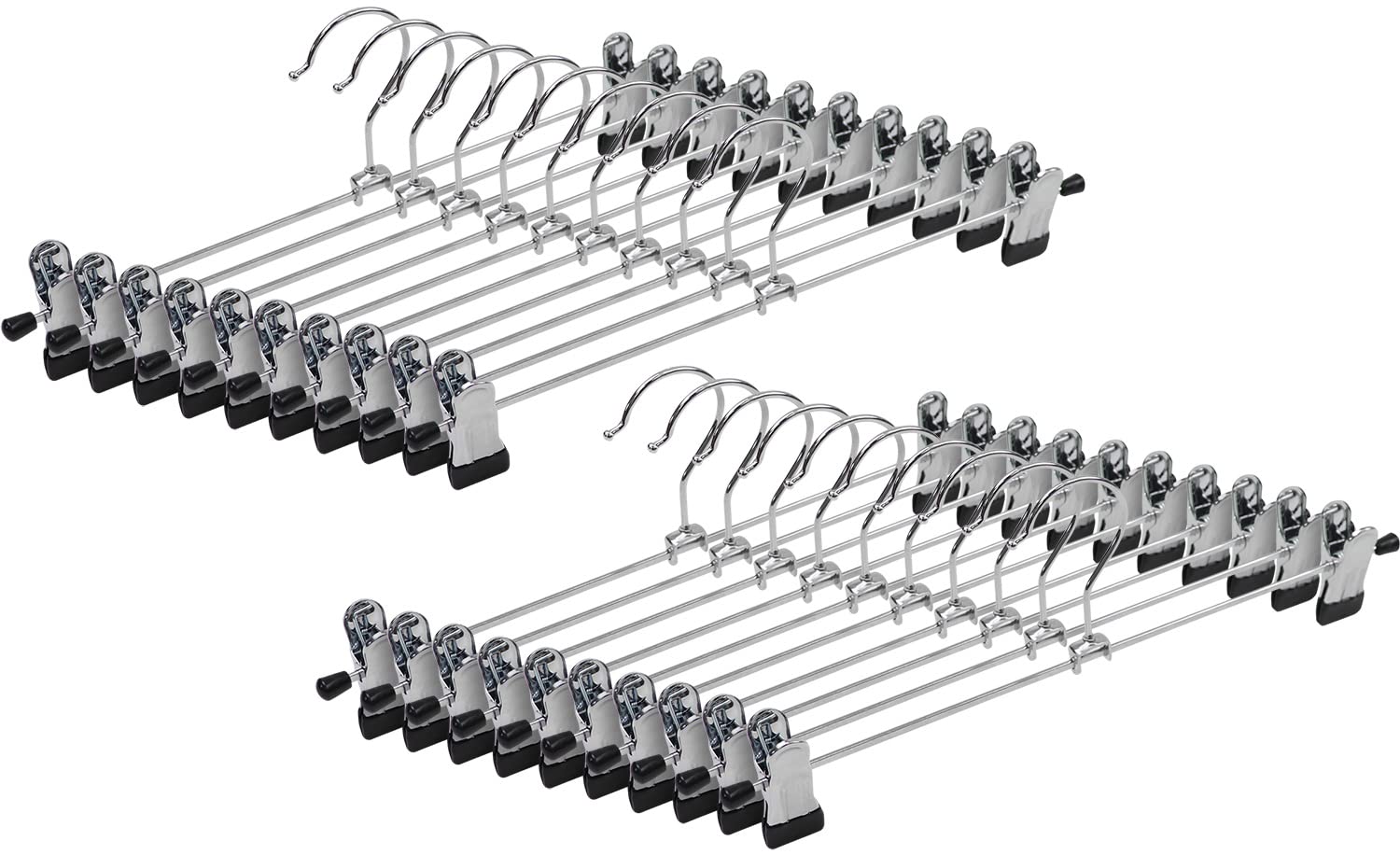 

on Trouser Clip Suitable for Long Leaves No Laundry Hanger Featured GOODA!ROROPOCO Hanger/Skirt - Non-Slip, Slacks, Skirts, Denim, Skirts, Bottoms,