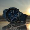 Solar Chronograph Date Limited Made in Blue [Lilianthal Berlin] Watch, Edition, Germany, C01-LE-SLR-2-B040E, Men's,