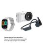 Pacote de Smartwatch Newman, Fone de Ouvido com Condução Óssea e Câmera Digital (Versão CN)