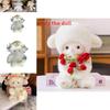 Plush Sheep Toy With Rose Bouquet For Valentines Day And Gift Giving