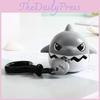 Adorable Cartoon Shark Keychain Toy Cute Stress Relief Gift For Couples And Kids