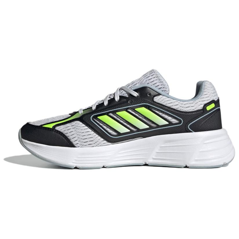 Adidas Galaxy Star M Sports Shock Absorption Durable Low-Top Running Shoes Men Sneakers Gray Green IG0761
