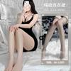 Domila Sexy Ice Silk Transparent Tight Nightclub Beauty Chest Lace-up Short Skirt Princess Ktv Mini Small Skirt Hip-length Skirt
