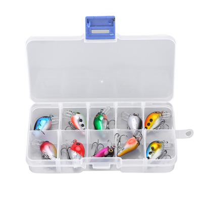 10PCS HENGJIA Fishing Baits Artificial Plastic Lures Lifelike Swimbait Fish Tackle Accessory