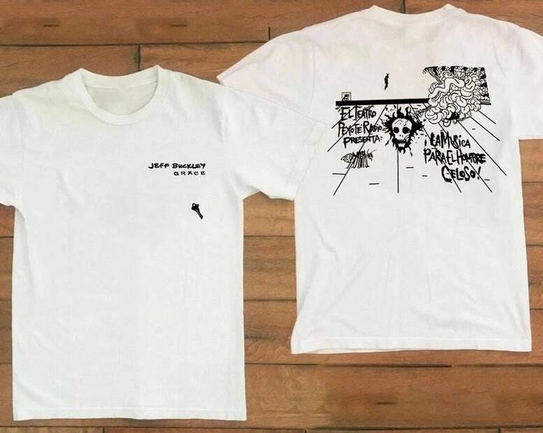 2 sided 90s Jeff Buckley Grace T-Shirt, gift for fan T-Shirt shirt M