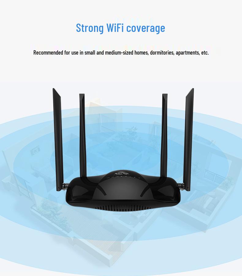 4G LTE Wireless WiFi Router with SIM Card Slot, 4 Antennas, 300Mbps, for Middle East Network.