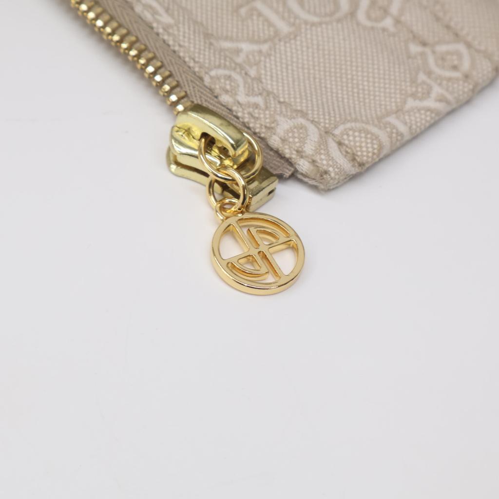 PATOU Logo Embroidered Drawstring Zip Jacket Jacket 34 beigeUsed