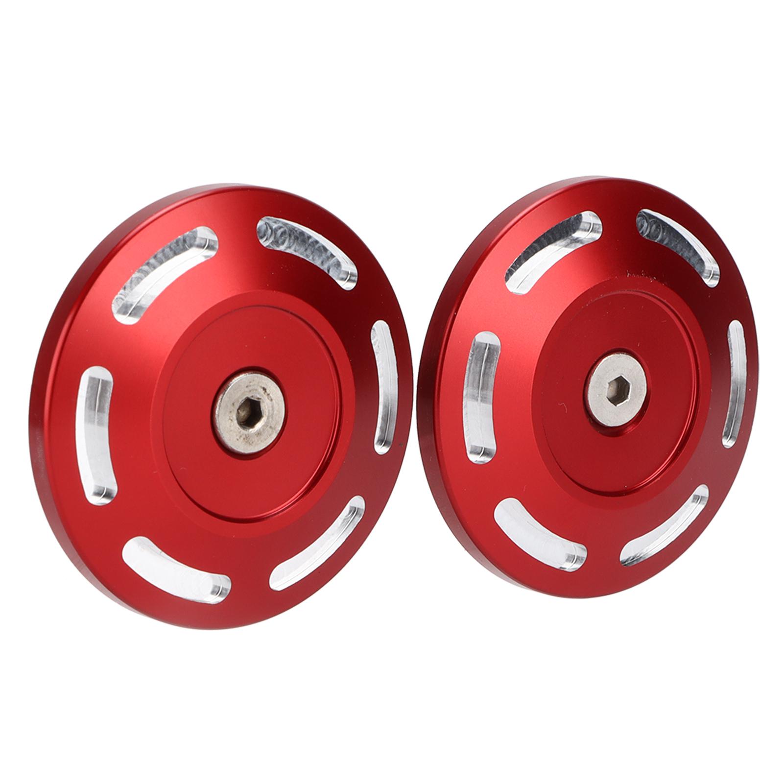 

Pair Motorcycle Frame Hole Cover Aluminium Alloy Replacement for S1000XR 20152020Red
