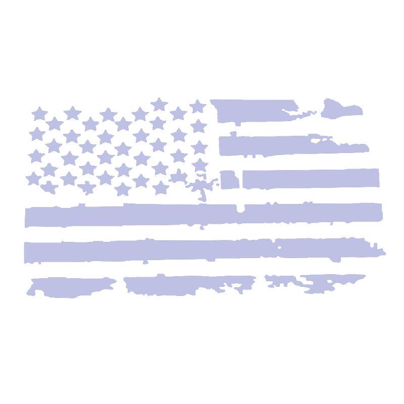 51 x 90CM Universal USA Flag Hood Car Truck Window Sticker For Jeep Wrangler