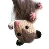 2D Flat Acrylic Opossum Car Rear Mirror Charm Cute Animal Christmas Tree Hanging Ornament
