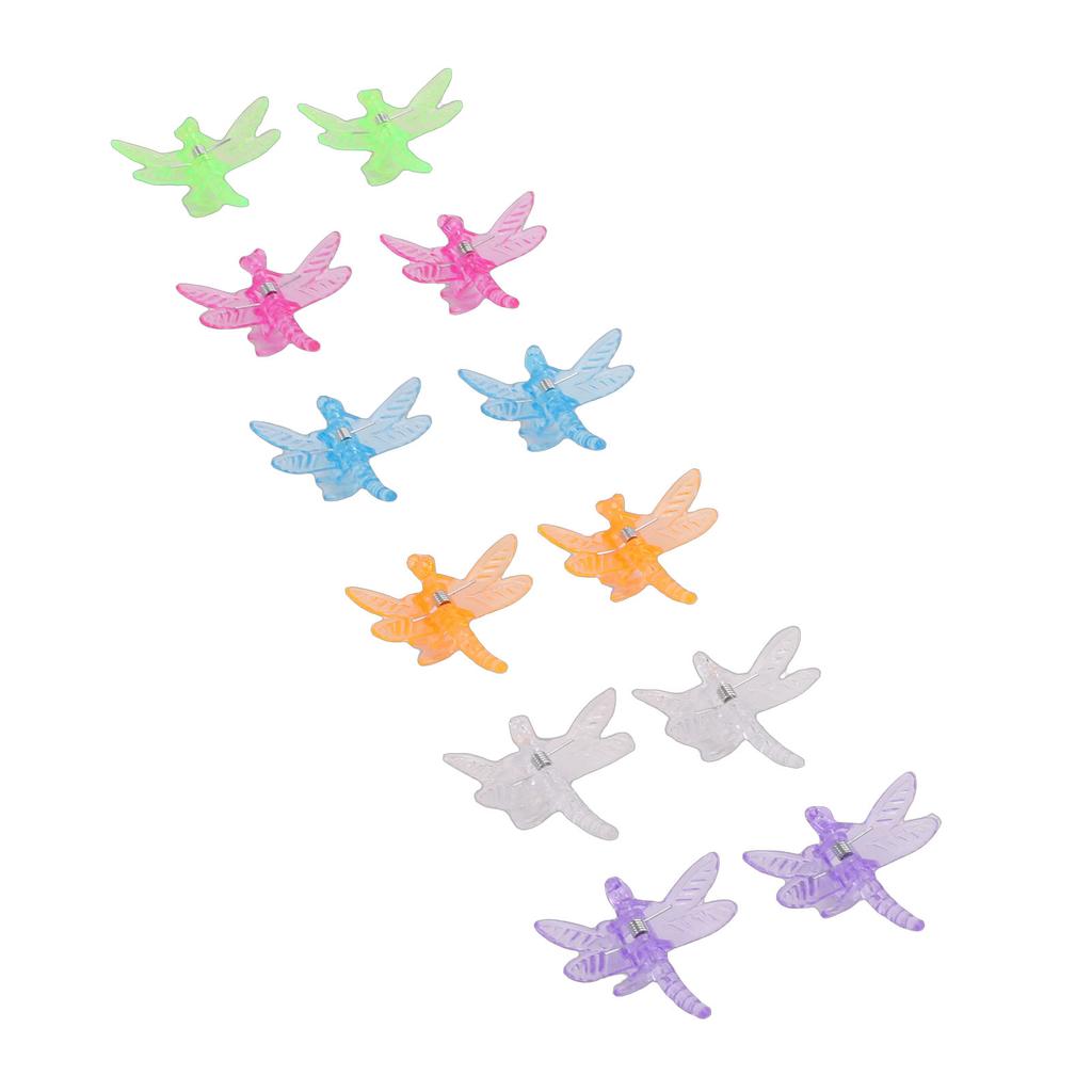 30 Piezas Clips para Plantas de Libélula Plástico Soporte para Orquídeas de Jardín Lindos Clips para Flores y Enredaderas para Soportar Tallos Enredaderas Multicolor