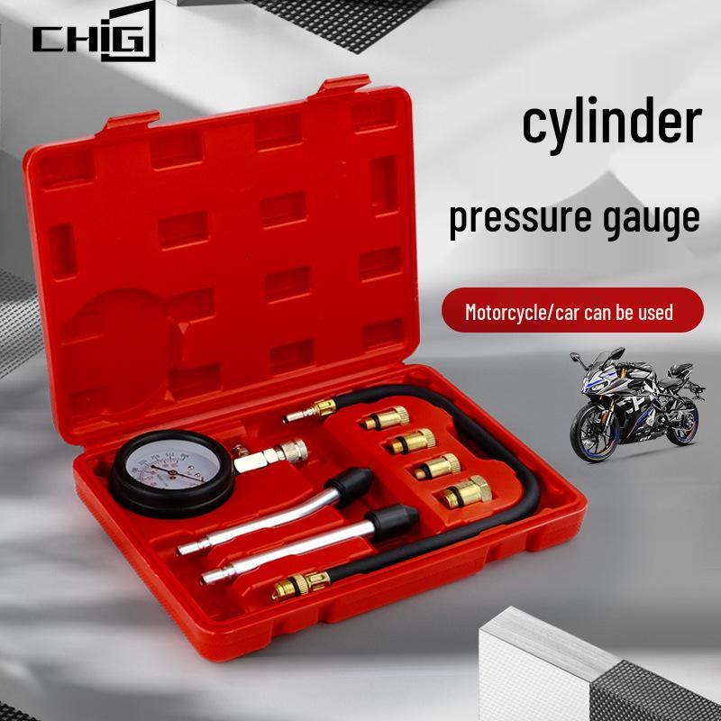 Motorcycle and Auto Engine Cylinder Pressure Detection Tool
