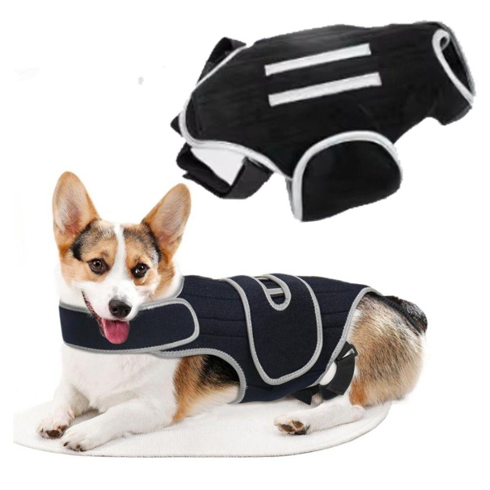 Breathable Pet Spinal Brace Vest Comfortable Dog Support Harness Dog Back Brace Home Use