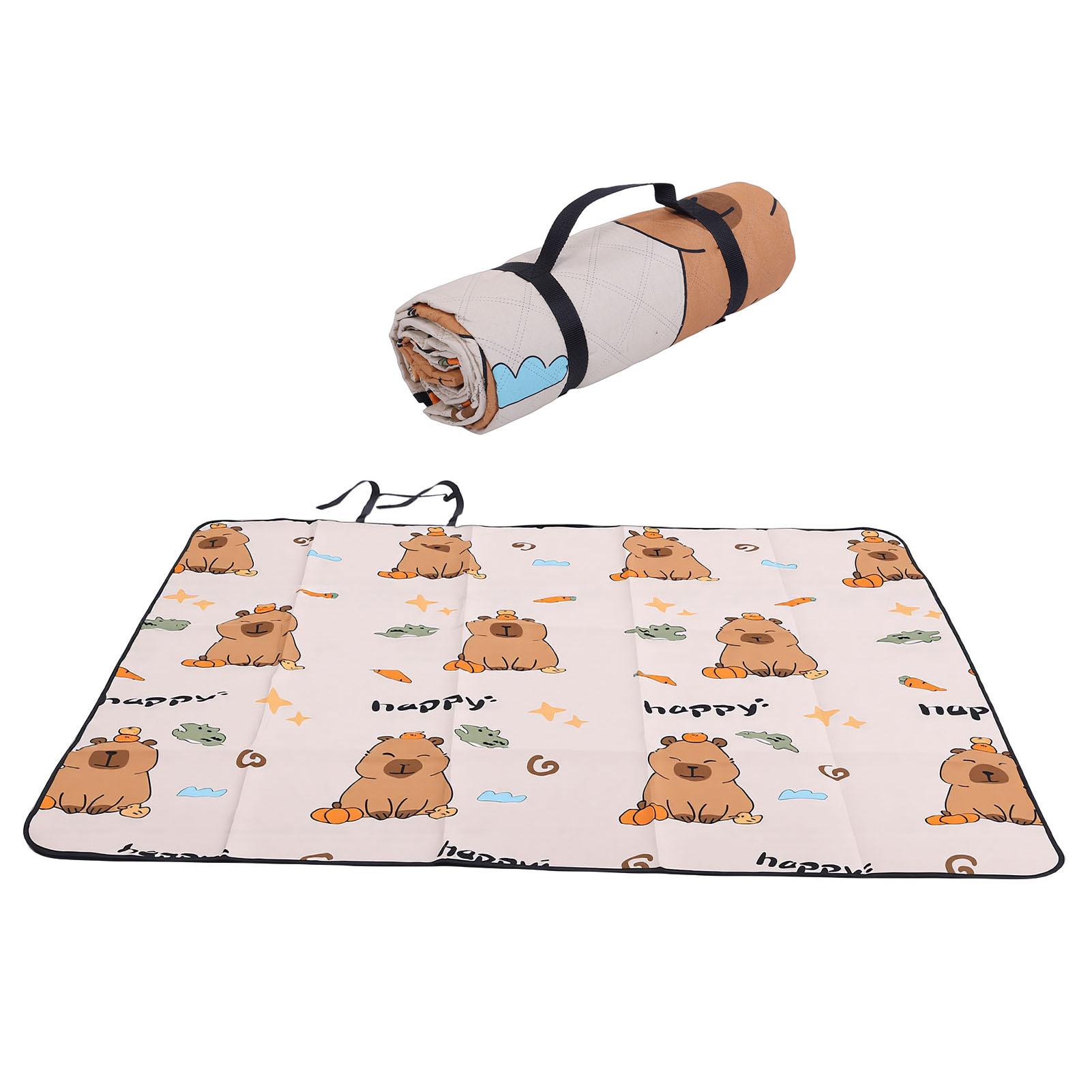 Picnic Blanket Water Proof Damp Proof Thickened Portable Foldable Picnic Mat for Outdoor Activities
