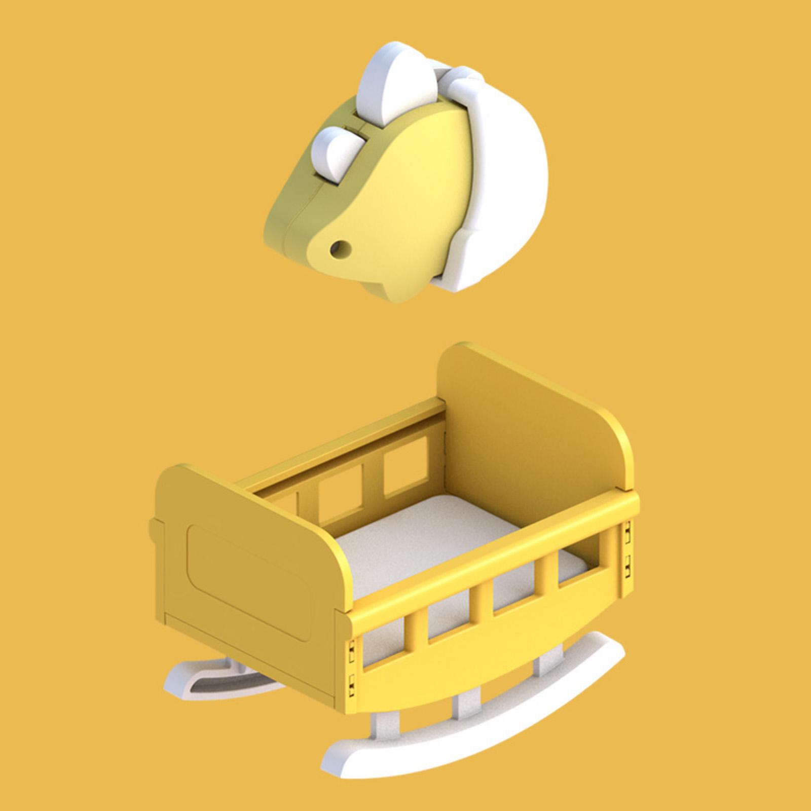 

Dinosaur Series Children s Educational, Brain-stimulating, Hands-, Magnetic Assembly Building Block Toy Model One Size жовтий