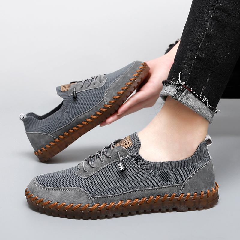 Fashion Men's shoes men's new soft-soled leather shoes men's leather business casual moccasin shoes trend
