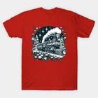 Magical Winter Train Journey Made in Australia T-Shirt S