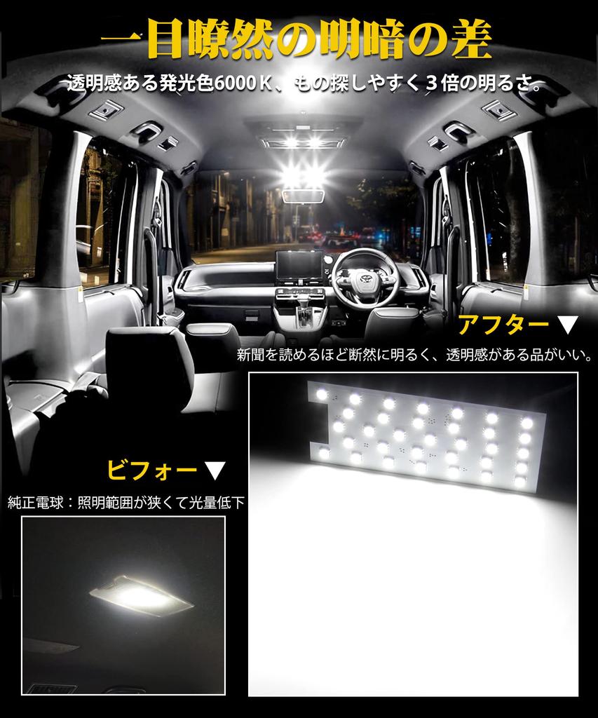 SINMAIT Voxy 90 Serie Noah 90 Serie LED Innenraumleuchte, ZWR9#W MZRA9#W LED Innenraum