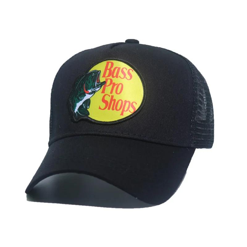 Fashion Fish Trucker Caps Men Funny Fishing Printing Hat Baseball Cap Cool Summer Unisex Mesh Net Caps