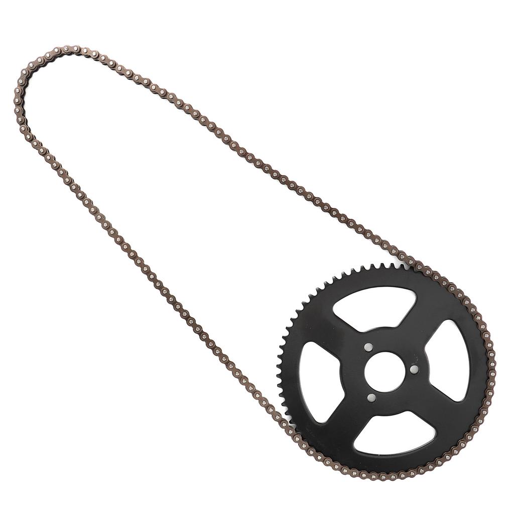 25H Chain 144 Links Sprocket 2 Stroke Shaft for Electric Mini Moto Pocket Bike ATV Quad Accessory