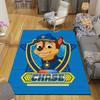 PAW Patrol Printed Carpet, Home Sofa Decoration for Living Room & Bedroom, Non‑Slip Play Flannel Floor Mat for Game Room