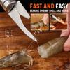 Multifunctional Fast Shrimp Peeler Stainless Steel Shrimp Line Cleaning Cutting Scraping Digging Fish Scales Knife Kitchen Tools