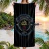 Manchester City strandhandduk Mjuk mikrofiber Sommarhandduk Snabbtorkande Absorberande handduk för strand simbassäng resor