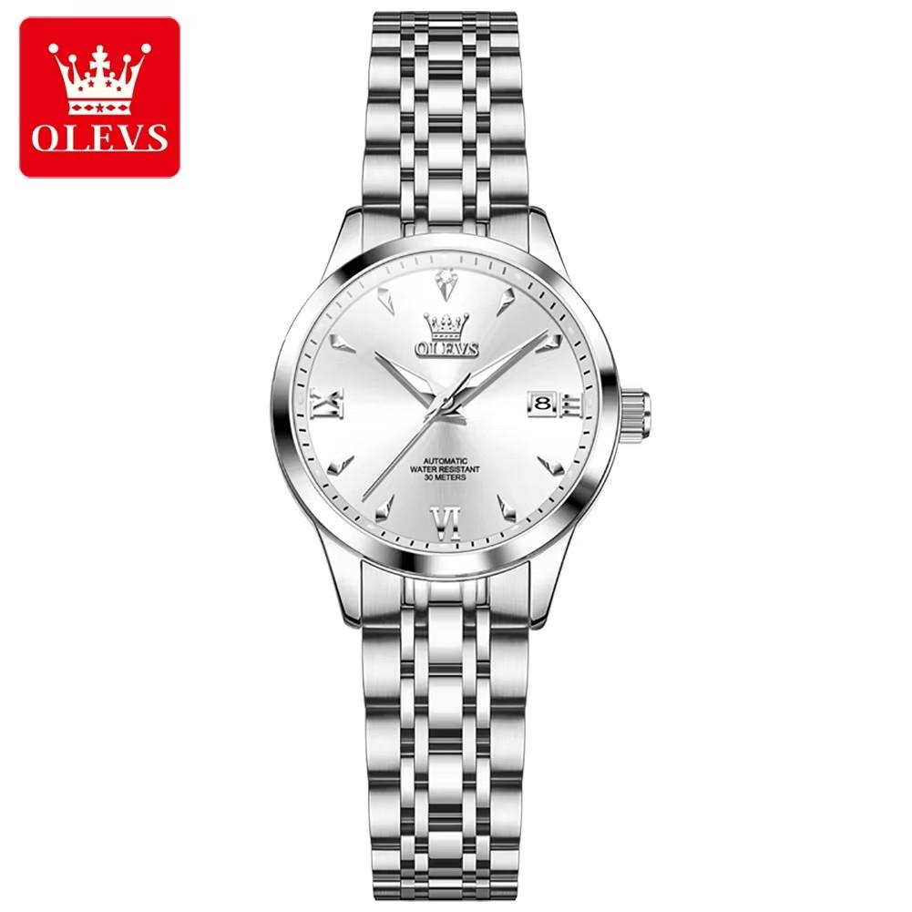 OLEVS 9956 Ladies Women's Watches Waterproof Luminous Hands Luxury Automatic Mechanical Wristwatch for Lady Montre Relojes Femme