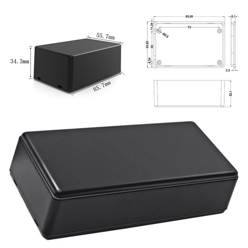 Hochwertige ABS-Kunststoffgehäuseboxen Wasserdichte Abdeckung Projekt Elektronische Projektbox Instrumentenkoffer