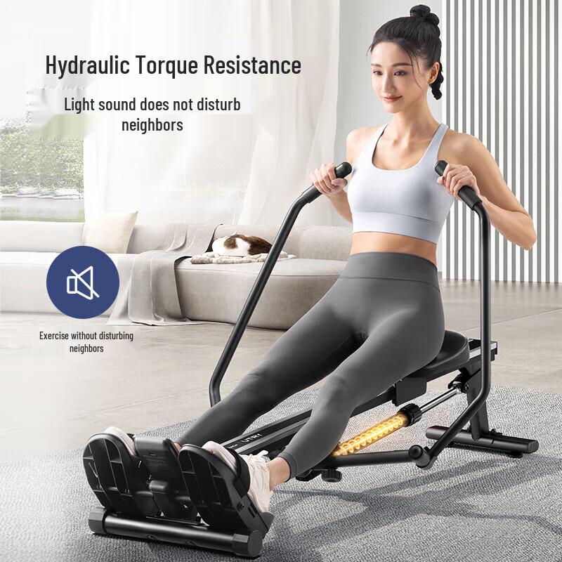 MERACH Hydraulic Dual Oar Rowing Machine CN plug (adapter included)