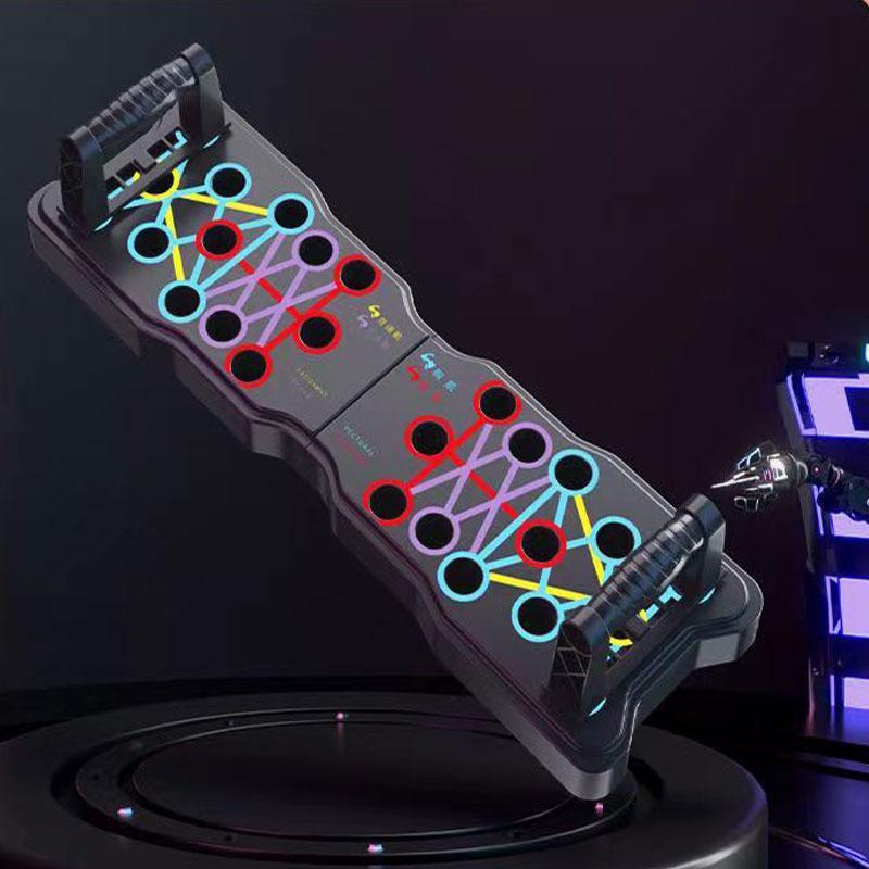 Přenosná multifunkční push-up deska, vysoce zátěžová push-up verze pro trénink více částí, dobrý pomocník pro domácí trénink