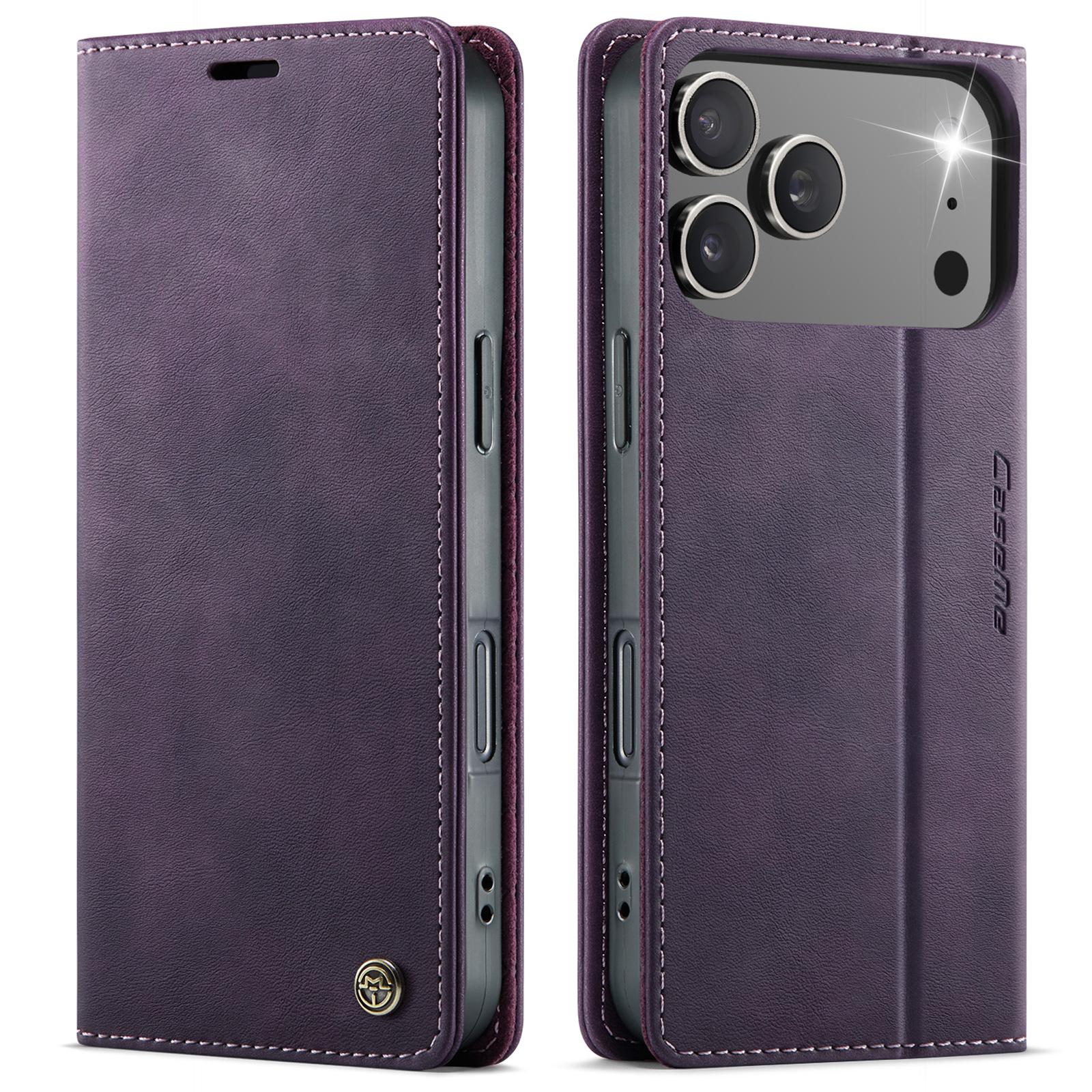 

Retro Magnetic Card Solt Wallet Flip For iPhone 17 Pro Max 16 15 14 13 12 11 Plus 17air 16E kickstand Slim Pocket Business Cover iPhone 13 mini