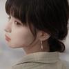 Korean Needle Geometric Tassel Stud Earrings for Women - Retro Fashion Ear Ornaments