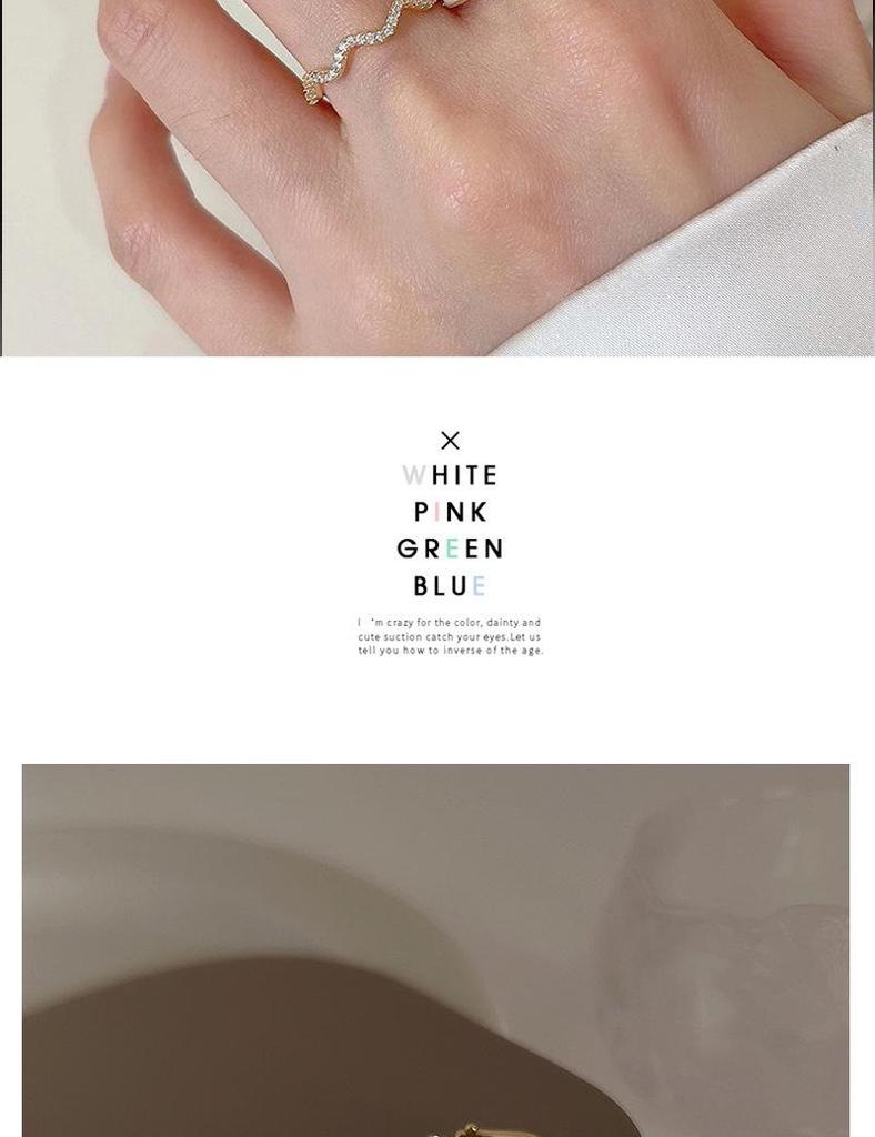 Women’s Stylish 'H' Initial Ring, Personalized Open Band, Fashionable & Adjustable, Ideal for Index Finger, Versatile & Trendy Design