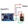 5/10pcs 5V 1A 18650 Lithium Battery Charging Board PLR TP4056 Lithium Charge Module Mini / Micro USB / Type C With Protect