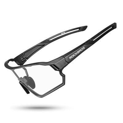 Rockbros Photochrome Sonnenbrille für Straße und UV und Perfekt für und Radfahren, Fahrräder, Mehr. Leicht, Schutz, Winddicht, Wandern, Laufen,