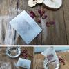 100Pcs Non-woven Disposable Empty Teabag Filter Herb Tea Infuser Strainer Supply